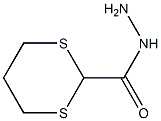 1,3-dithiane-2-carbohydrazide 结构式