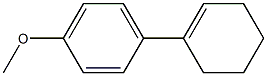 1-cyclohexenyl-4-methoxybenzene 结构式