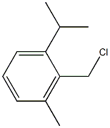 2-(chloromethyl)-1-isopropyl-3-methylbenzene 结构式