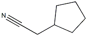 2-cyclopentylacetonitrile 结构式