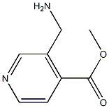 3-Aminomethyl-isonicotinic acid methyl ester 结构式