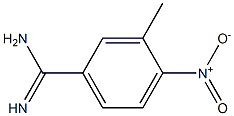 3-methyl-4-nitrobenzamidine 结构式