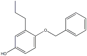 4-Benzyloxy-3-propyl-phenol 结构式