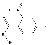 4-chloro-2-nitrobenzohydrazide 结构式