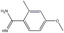 4-methoxy-2-methylbenzamidine 结构式