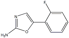 5-(2-FLUORO-PHENYL)-OXAZOL-2-YLAMINE 结构式