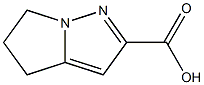 5,6-dihydro-4H-pyrrolo[1,2-b]pyrazole-2-carboxylic acid 结构式