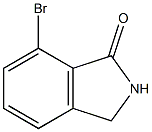 7-bromoisoindolin-1-one 结构式