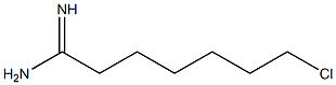 7-chloroheptanamidine 结构式