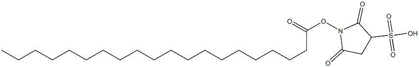 Sulfo-succinimidyl arachidic acid 结构式