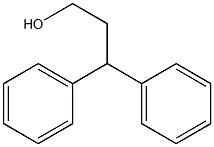 3,3-二苯基正丙醇 结构式
