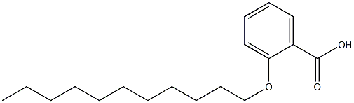 2-n-Undecyloxybenzoic acid 结构式