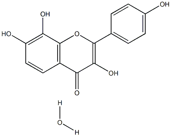 3,7,8,4'-四羟基黄酮 结构式