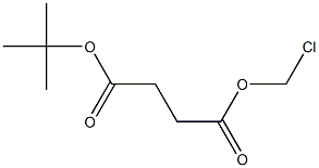 叔丁基氯甲基琥珀酸酯 结构式