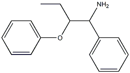 (1-amino-2-phenoxybutyl)benzene 结构式