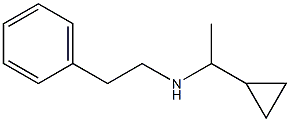 (1-cyclopropylethyl)(2-phenylethyl)amine 结构式