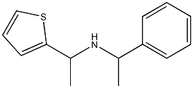 (1-phenylethyl)[1-(thiophen-2-yl)ethyl]amine 结构式