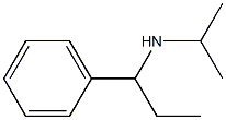 (1-phenylpropyl)(propan-2-yl)amine 结构式