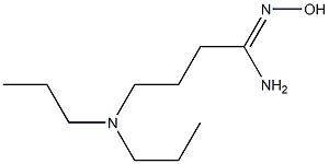 (1Z)-4-(dipropylamino)-N'-hydroxybutanimidamide 结构式