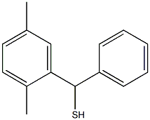 (2,5-dimethylphenyl)(phenyl)methanethiol 结构式