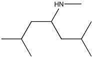 (2,6-dimethylheptan-4-yl)(methyl)amine 结构式
