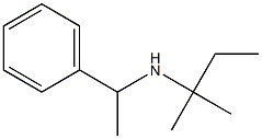 (2-methylbutan-2-yl)(1-phenylethyl)amine 结构式