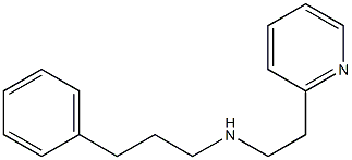 (3-phenylpropyl)[2-(pyridin-2-yl)ethyl]amine 结构式