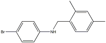 (4-bromophenyl)(2,4-dimethylphenyl)methylamine 结构式