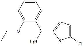(5-chlorothiophen-2-yl)(2-ethoxyphenyl)methanamine 结构式