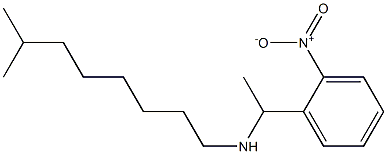 (7-methyloctyl)[1-(2-nitrophenyl)ethyl]amine 结构式