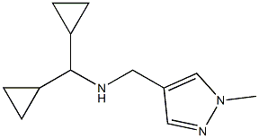 (dicyclopropylmethyl)[(1-methyl-1H-pyrazol-4-yl)methyl]amine 结构式