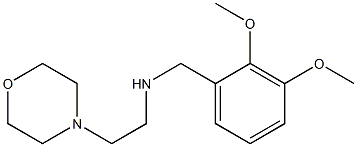 [(2,3-dimethoxyphenyl)methyl][2-(morpholin-4-yl)ethyl]amine 结构式