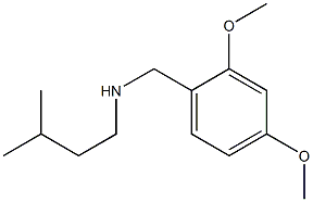 [(2,4-dimethoxyphenyl)methyl](3-methylbutyl)amine 结构式