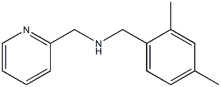 [(2,4-dimethylphenyl)methyl](pyridin-2-ylmethyl)amine 结构式