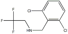 [(2,6-dichlorophenyl)methyl](2,2,2-trifluoroethyl)amine 结构式