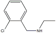 [(2-chlorophenyl)methyl](ethyl)amine 结构式