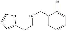 [(2-chlorophenyl)methyl][2-(thiophen-2-yl)ethyl]amine 结构式