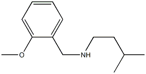 [(2-methoxyphenyl)methyl](3-methylbutyl)amine 结构式