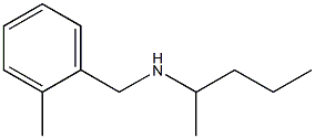 [(2-methylphenyl)methyl](pentan-2-yl)amine 结构式