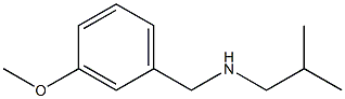 [(3-methoxyphenyl)methyl](2-methylpropyl)amine 结构式