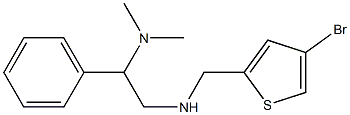 [(4-bromothiophen-2-yl)methyl][2-(dimethylamino)-2-phenylethyl]amine 结构式