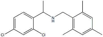 [1-(2,4-dichlorophenyl)ethyl][(2,4,6-trimethylphenyl)methyl]amine 结构式