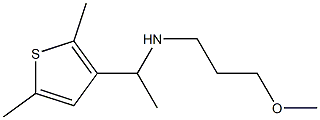 [1-(2,5-dimethylthiophen-3-yl)ethyl](3-methoxypropyl)amine 结构式