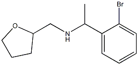 [1-(2-bromophenyl)ethyl](oxolan-2-ylmethyl)amine 结构式