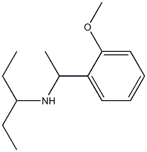 [1-(2-methoxyphenyl)ethyl](pentan-3-yl)amine 结构式