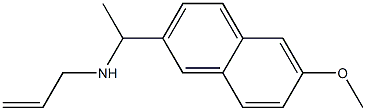[1-(6-methoxynaphthalen-2-yl)ethyl](prop-2-en-1-yl)amine 结构式