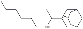 [1-(adamantan-1-yl)ethyl](hexyl)amine 结构式