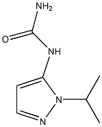 [1-(propan-2-yl)-1H-pyrazol-5-yl]urea 结构式