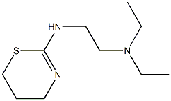 [2-(5,6-dihydro-4H-1,3-thiazin-2-ylamino)ethyl]diethylamine 结构式