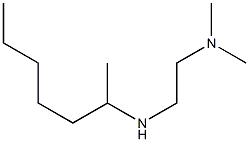 [2-(dimethylamino)ethyl](heptan-2-yl)amine 结构式